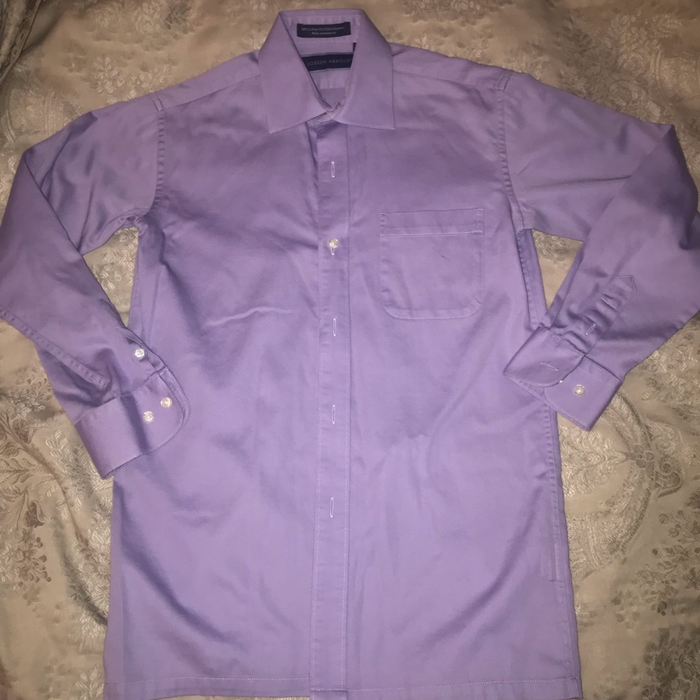 Boys purple dress shirt by Joseph Abboud 12, EUC